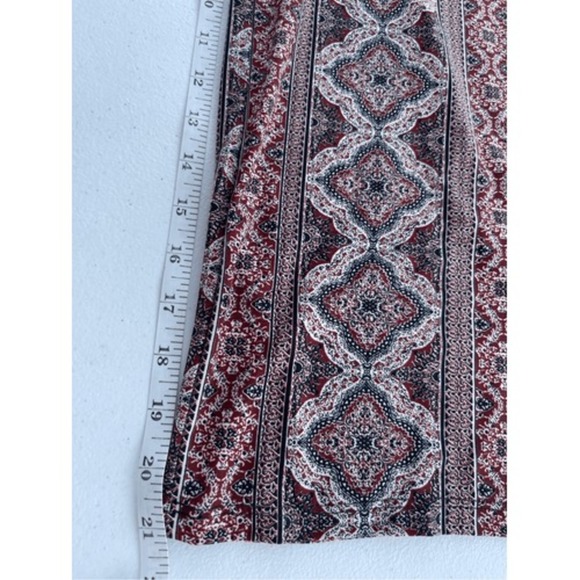 Polly Esther Jumpsuit Wide Leg Bohemian Print Spaghetti Strap Size S - Picture 3 of 6